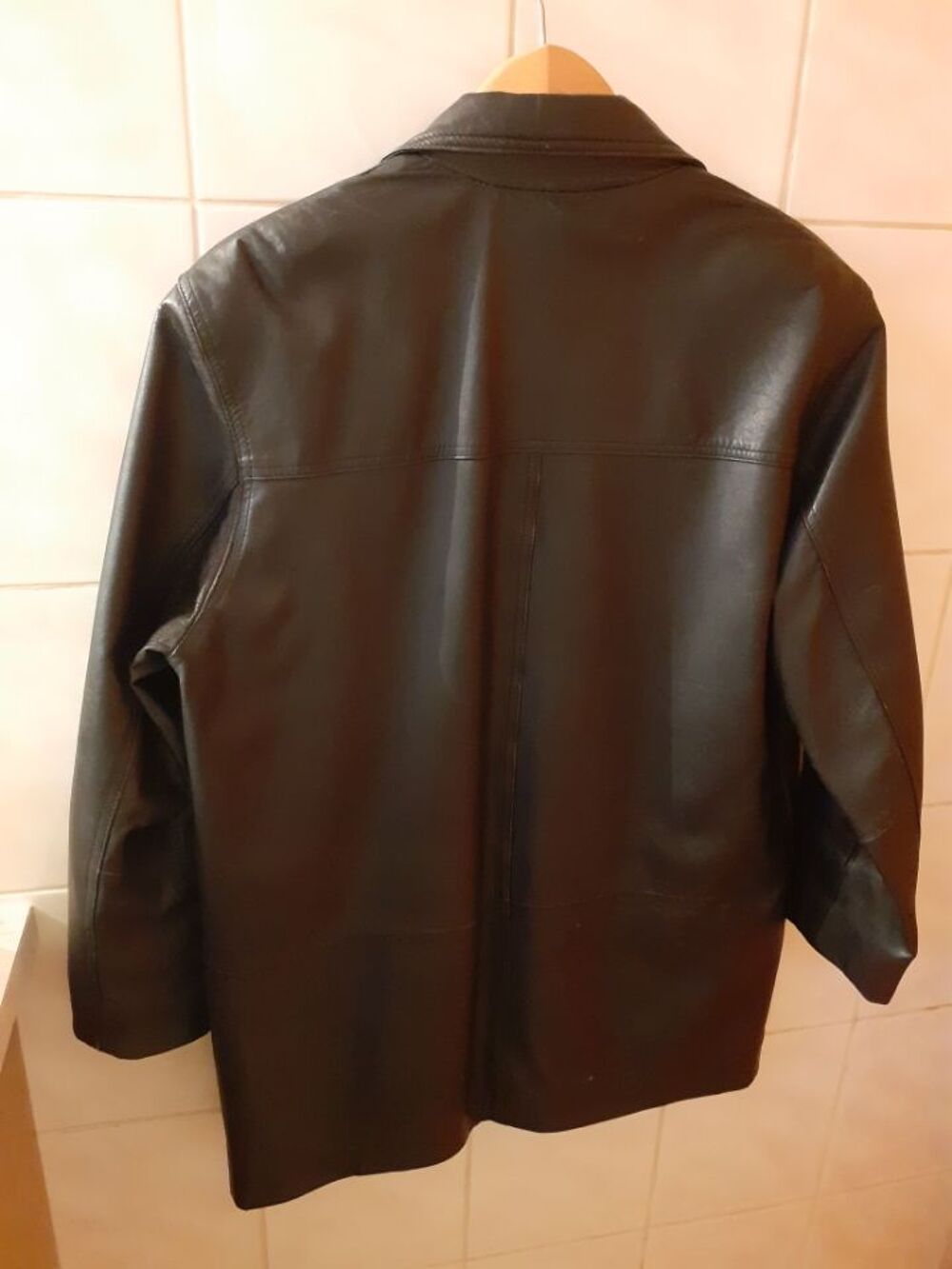 VESTE CUIR Vêtements