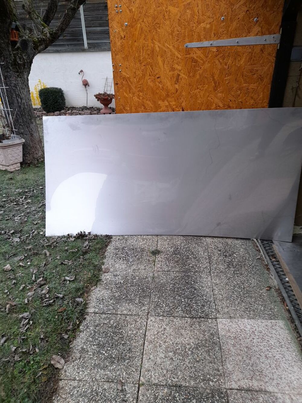 Plaque inox Bricolage