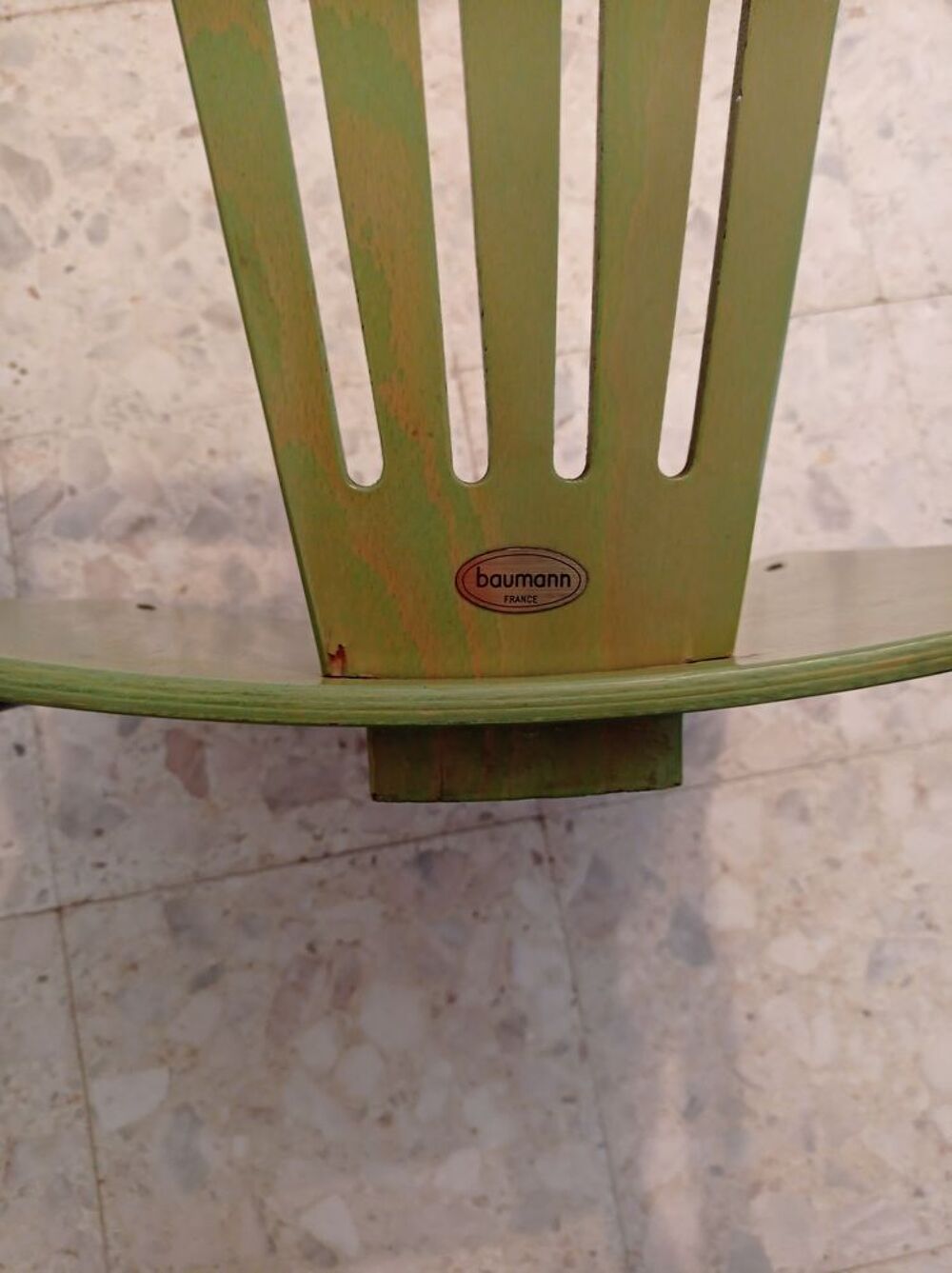 4 Chaises Baumann vintage mod&egrave;le Argos Meubles