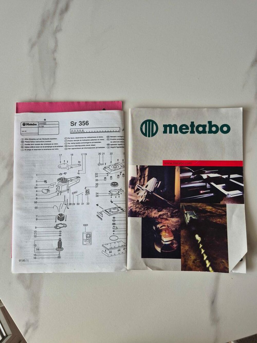 ponceuse vibrante METABO allemand Bricolage