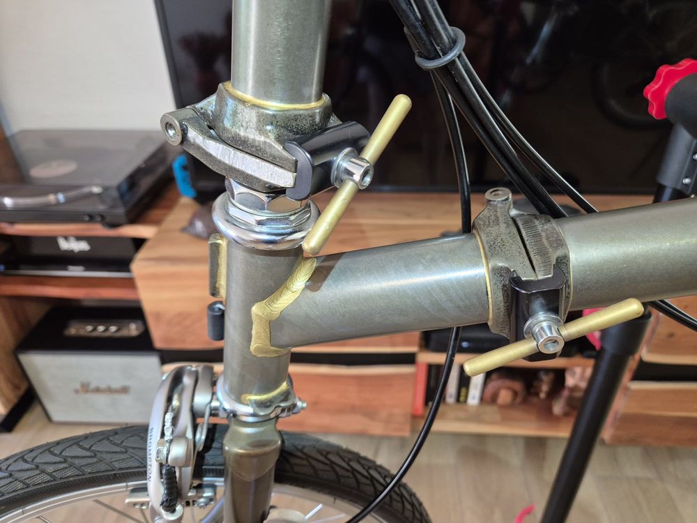 Brompton C Line Superlight Raw Lacquer M6 "NAKED" Vélos