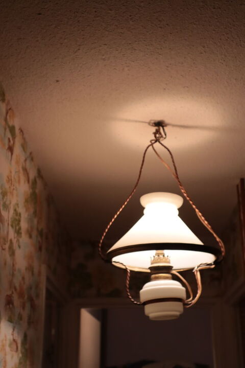 Lustre lampe � p�trole 50 Lavalette (11)