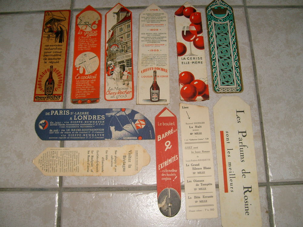 Ancien marque pages 