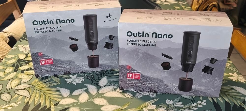 Deux cafetieres nomade OUTIN Electroménager