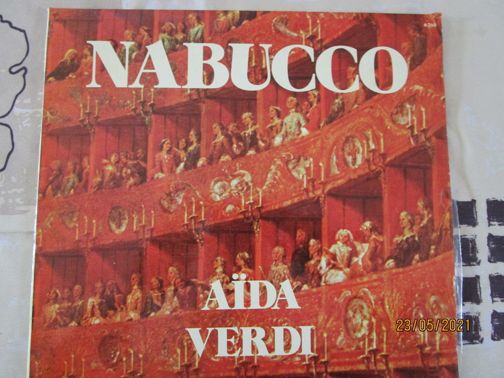 disque vinyle classique NABUCCO CD et vinyles