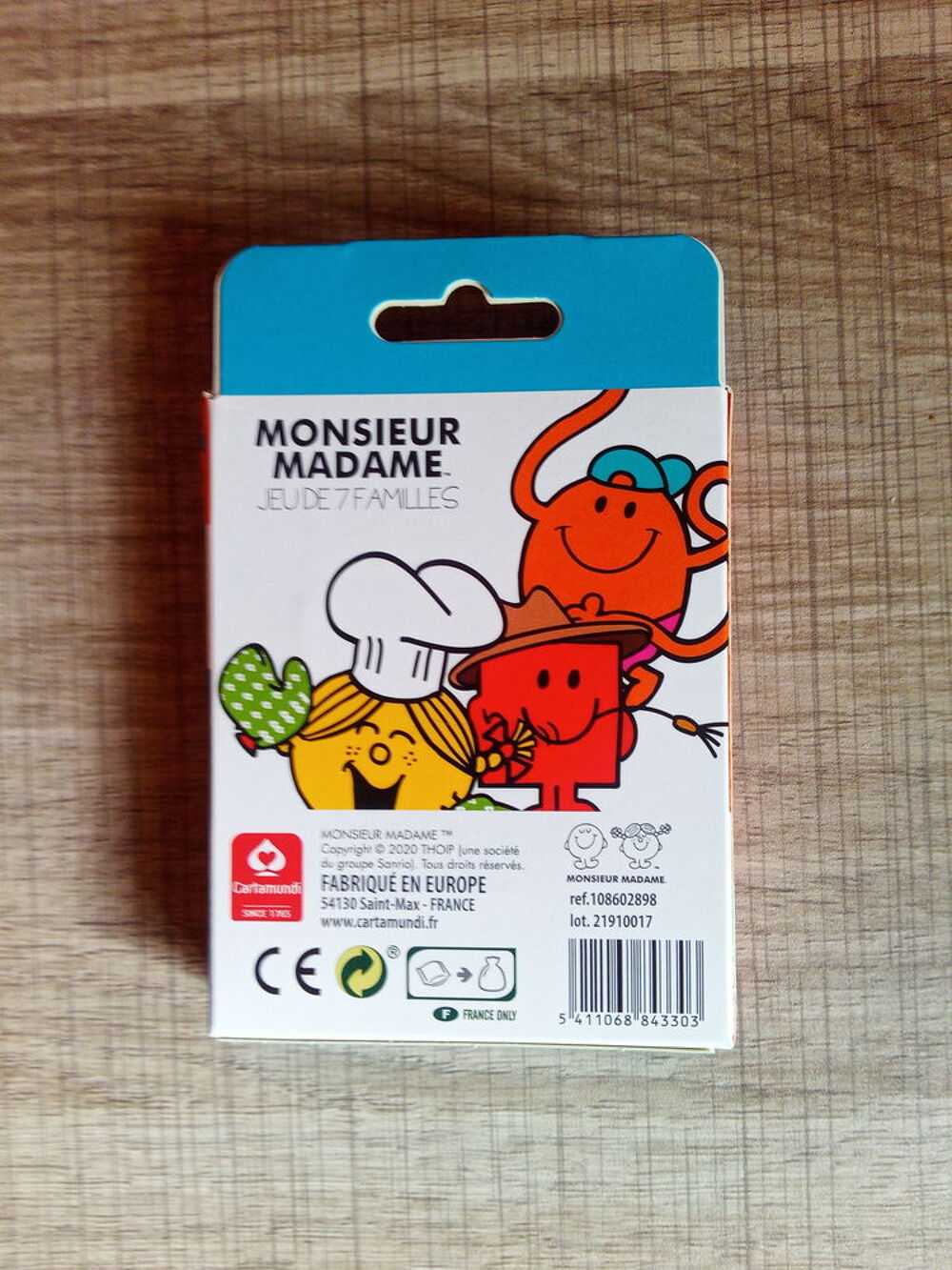 Jeu des 7 familles Monsieur Madame (Neuf) Jeux / jouets
