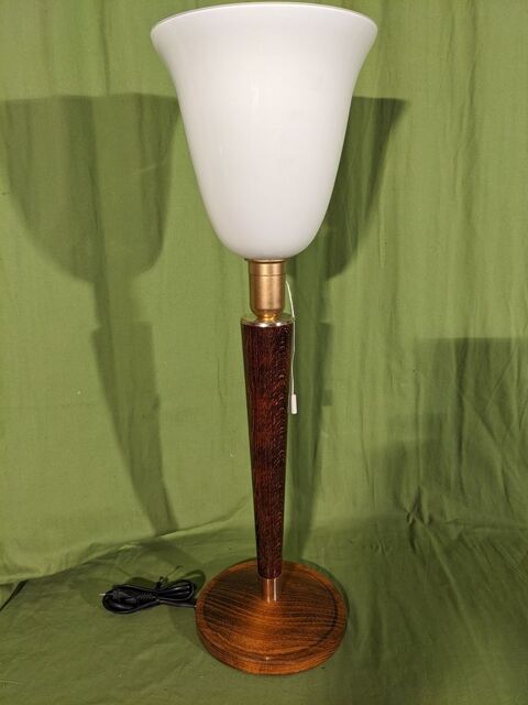 LAMPE STYLE MAZDA UNILUX art déco vintage 1930. avec inter à 125 Marseille 13 (13)