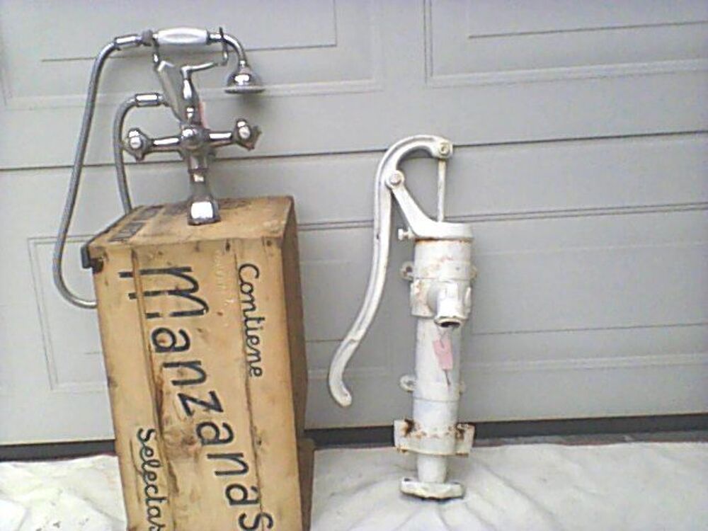 ROBINET ET POMPE ANCIENS Bricolage