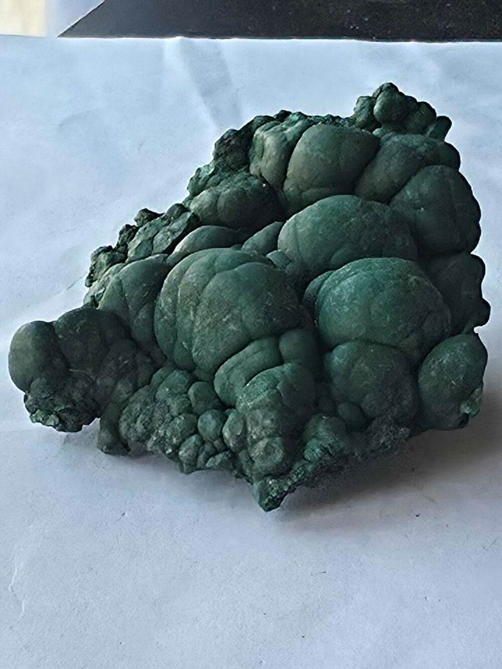 Magnifique Stalactite de Malachite brute du Katanga, RDC-Collection 