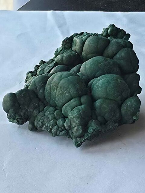 Magnifique Stalactite de Malachite brute du Katanga, RDC-Collection 35 Bagneux (92)