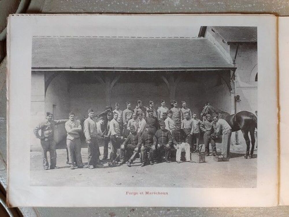 Album Photographies 8&egrave;me Cuirassiers Tours 1902 