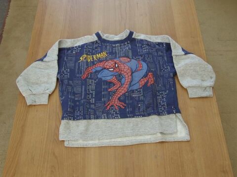 Sweat, motif Spider-Man, Gris et bleu, 6�ans (114�cm) 1 Bagnolet (93)