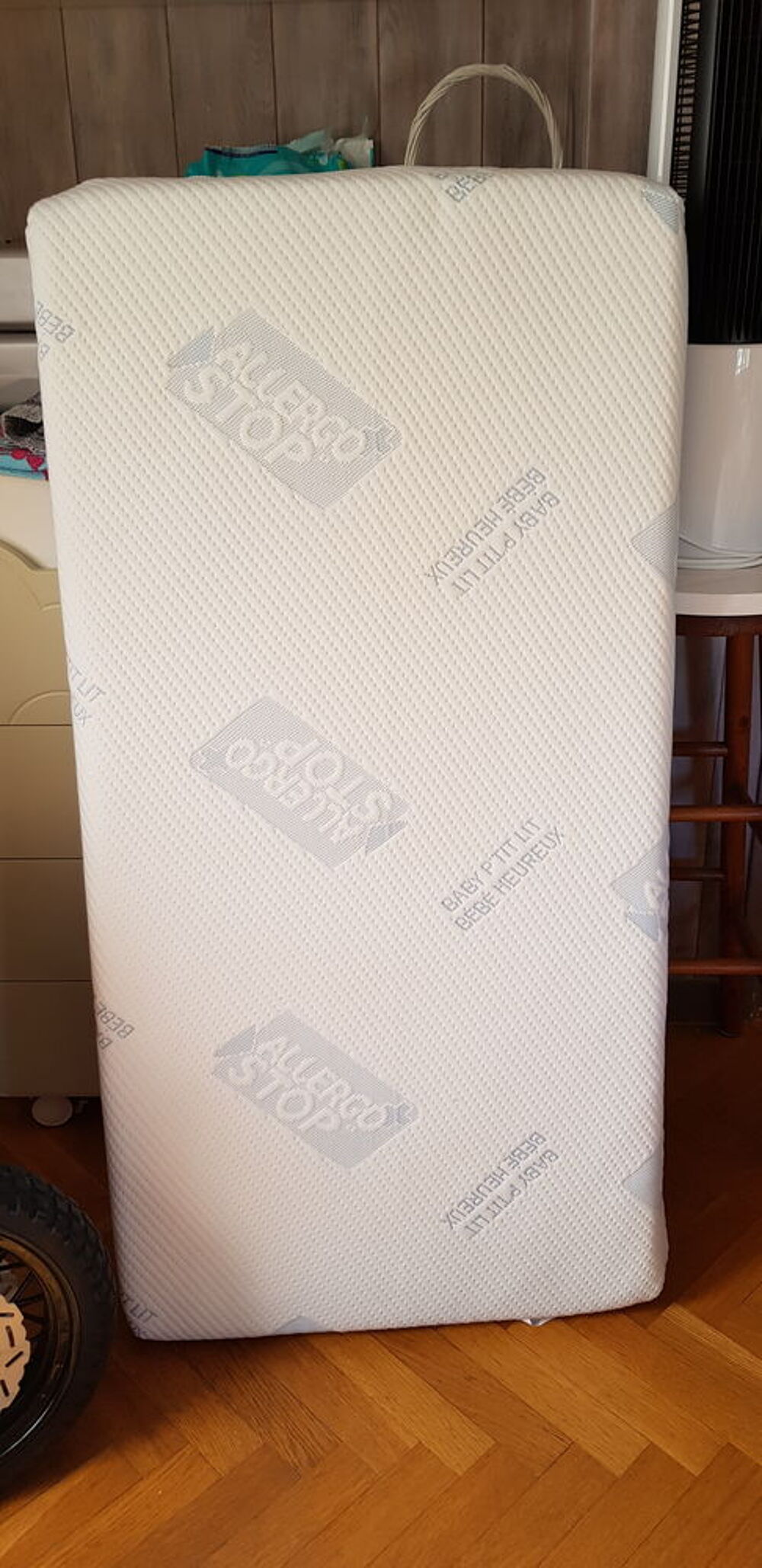 Matelas b&eacute;b&eacute; Allergo Stop 60 x 120cm de P'tit Lit Mobilier enfants