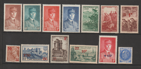 TIMBRES NEUFS** ANNEE 1941
9 Valros (34)
