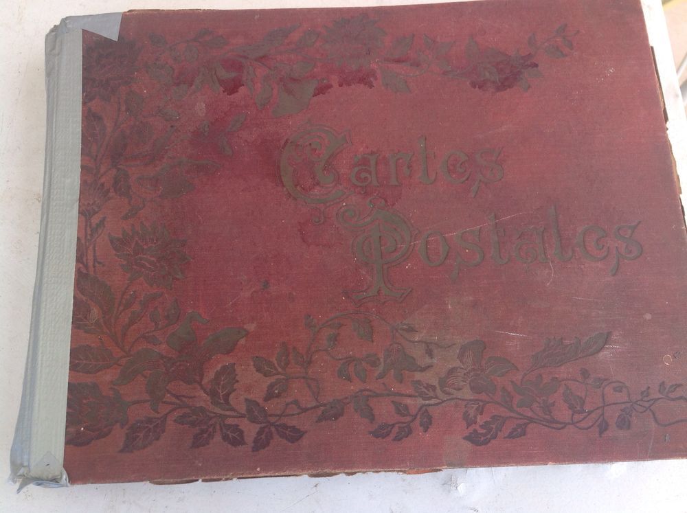 album ancien contenant 307 cartes postales 