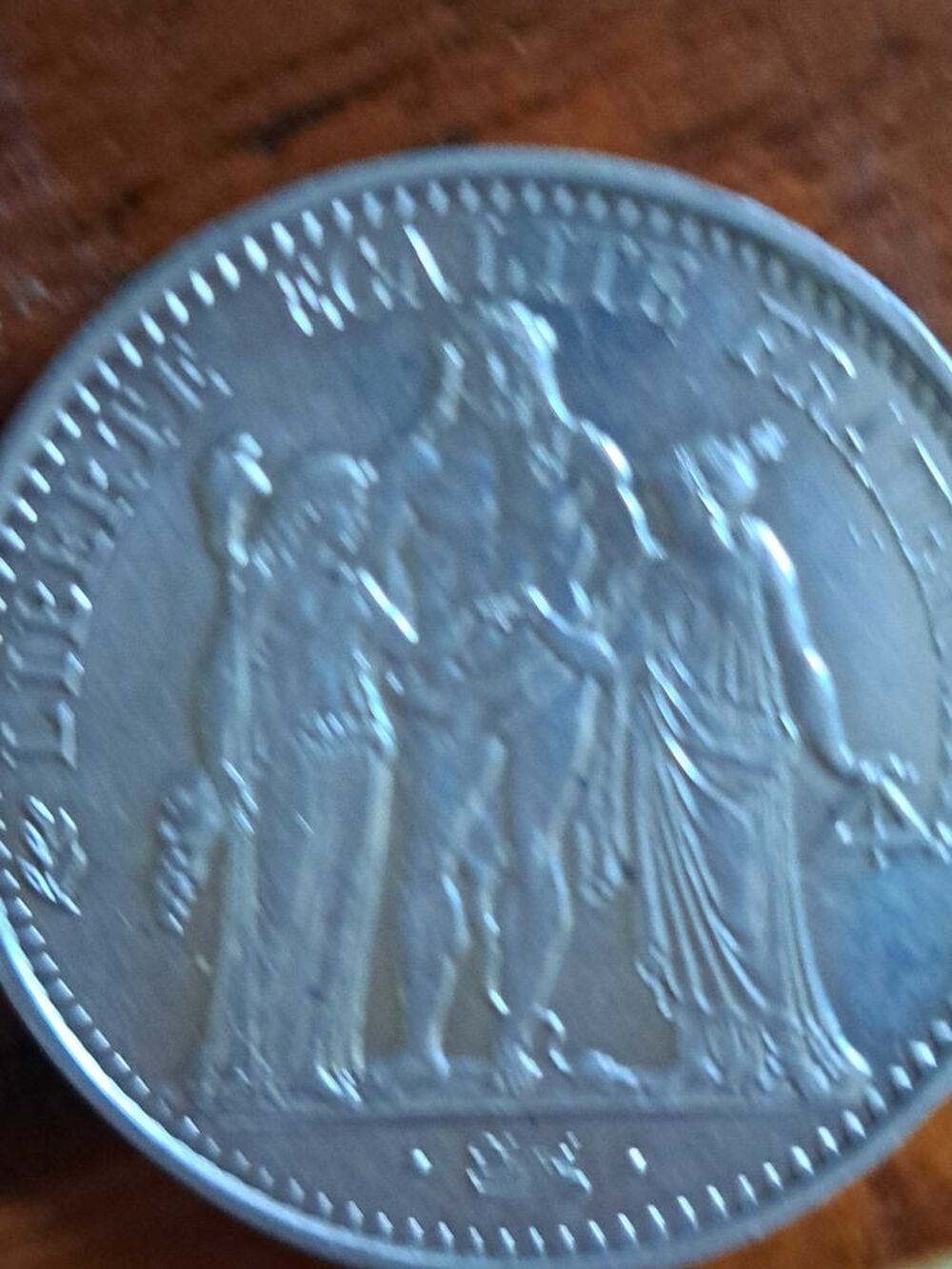 pi&egrave;ce en argent 10 francs 