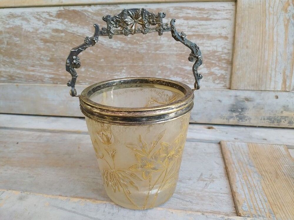 Seau &agrave; Gla&ccedil;on Art Nouveau Victor Saglier / Daum - Legras 