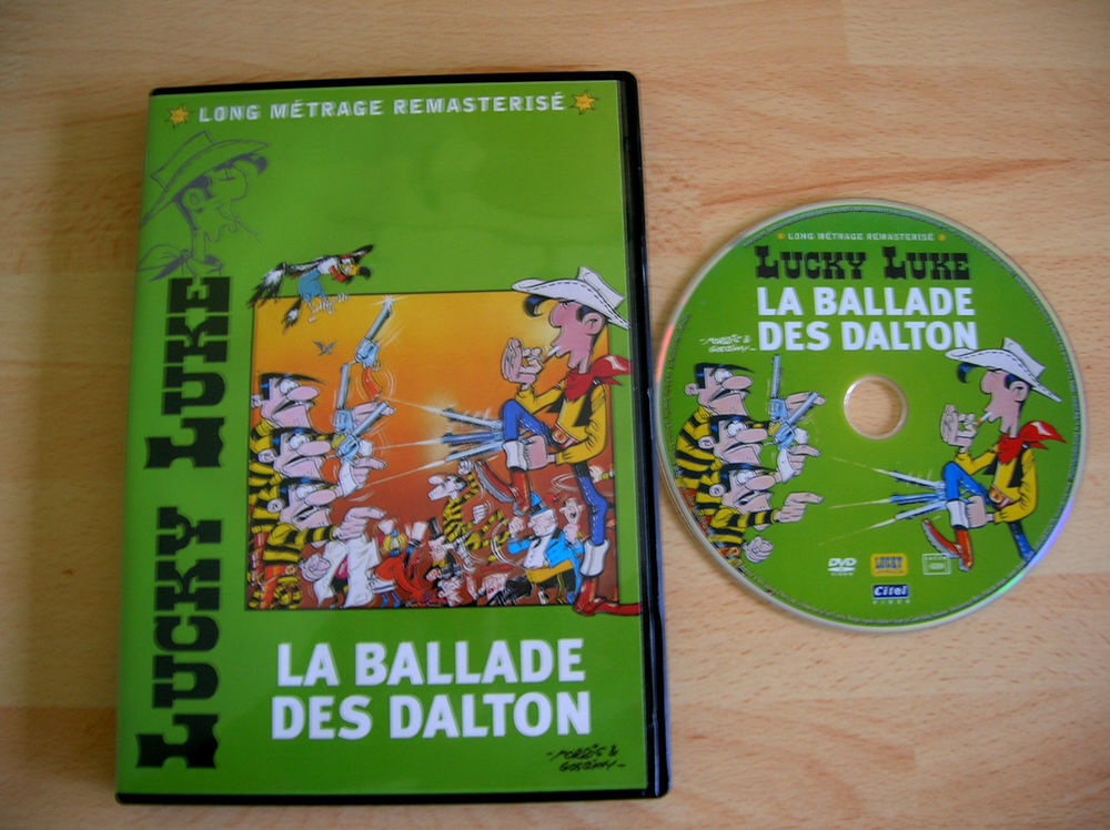 DVD LUCKY LUKE La ballade des Dalton DVD et blu-ray