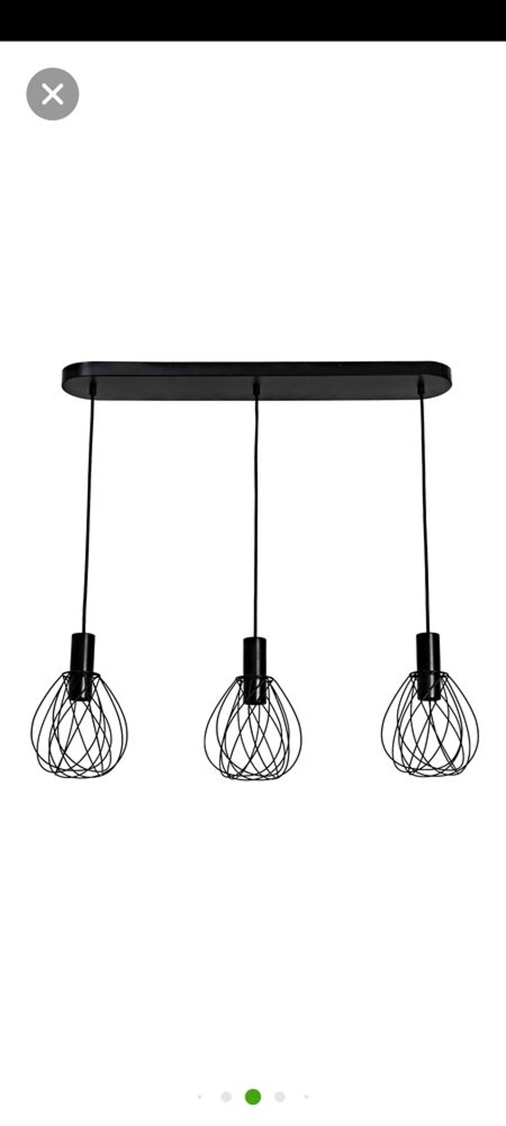 Luminaire type industriel Décoration