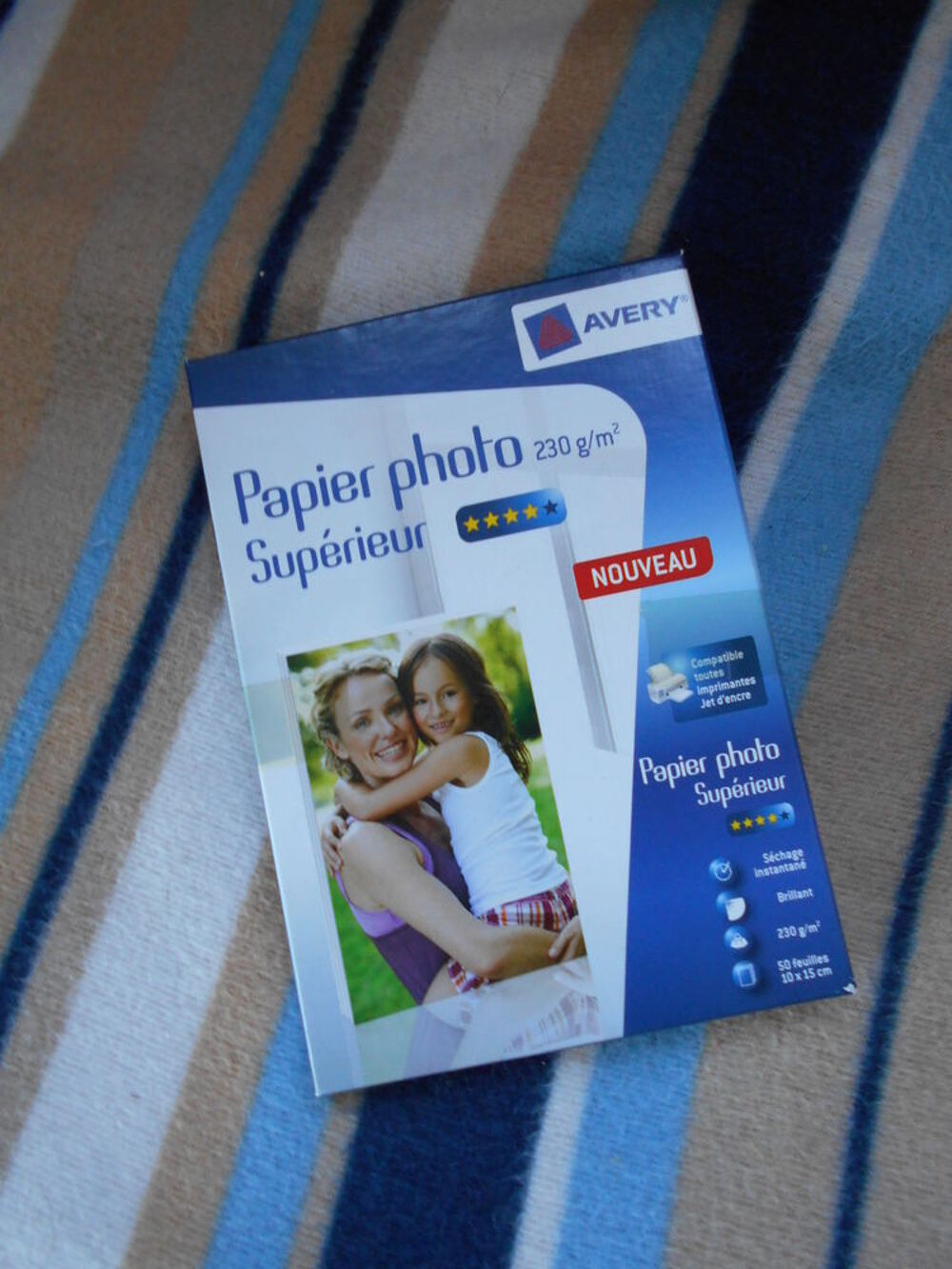 papier photo sup&eacute;rieur, pour imprimante Photos/Video/TV