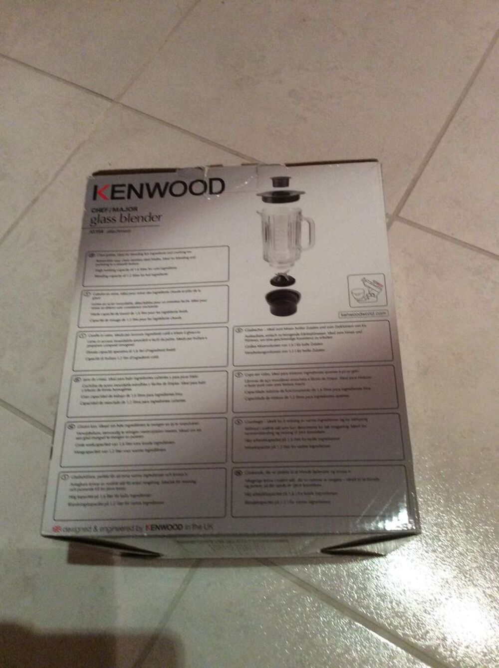 BLENDER KENWOOD AT 358 Electroménager
