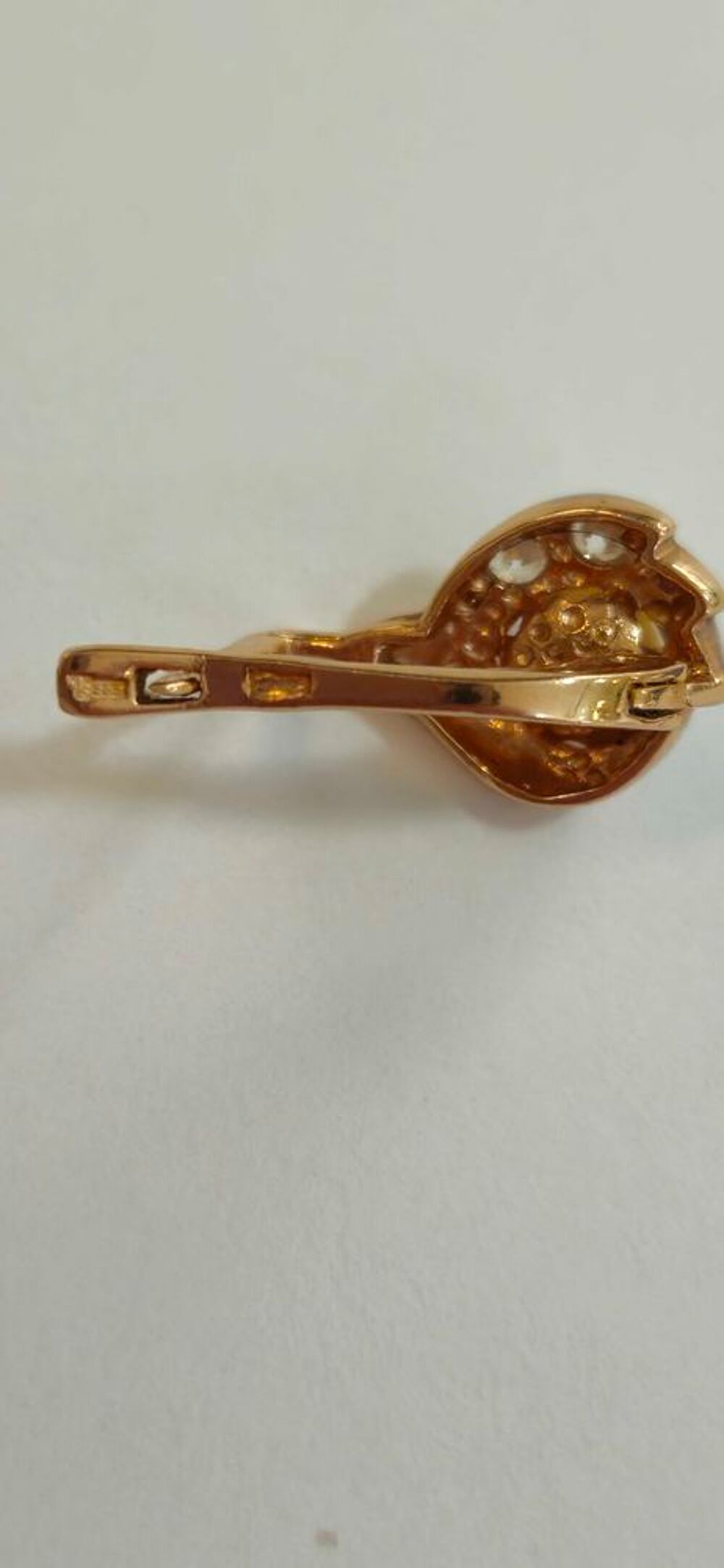 Parure compl&egrave;te en or rose 14K (585) Bijoux et montres