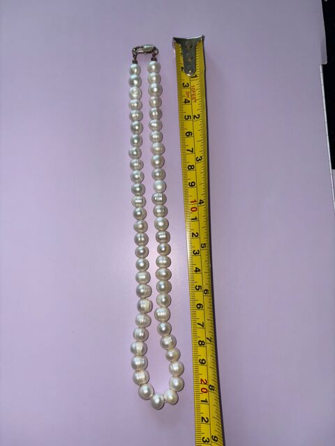 Collier ancien en perles de culture - Ann�es 1950. 200 La Neuve-Grange (27)