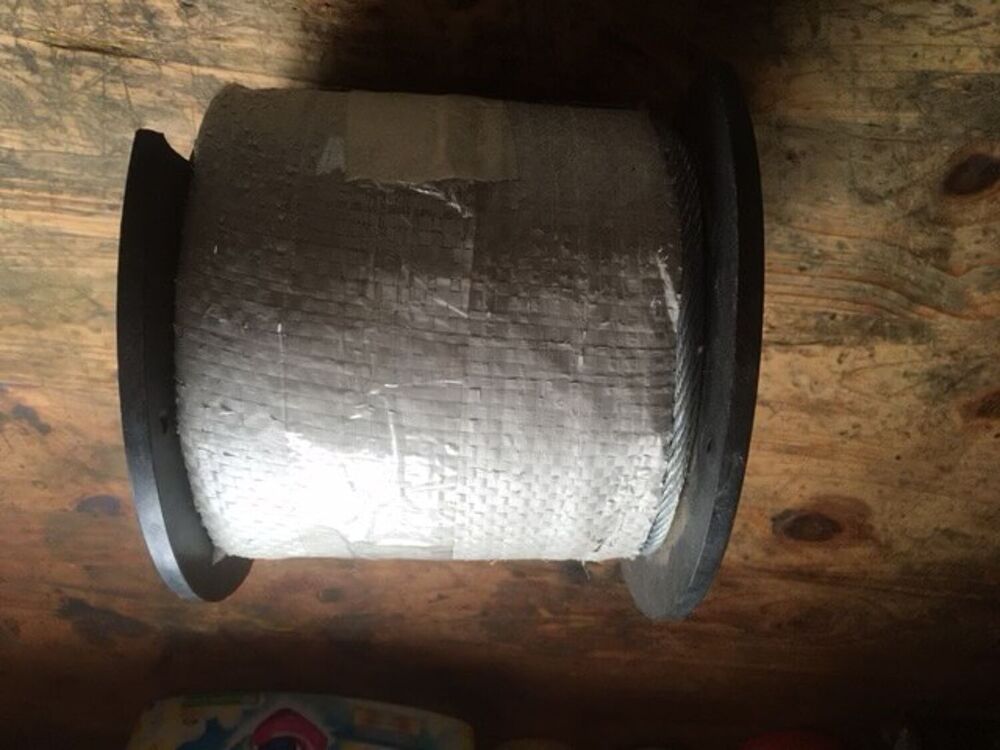 
Touret de c&acirc;ble acier neuf de 100 m Bricolage