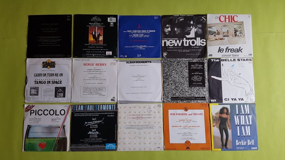 LES 45T PHOTO 29 CD et vinyles