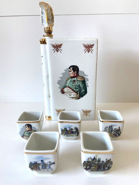 Ancien Service  Cognac Franais Campagnes de Napolon 1er 0 Hyeres Plage (83)