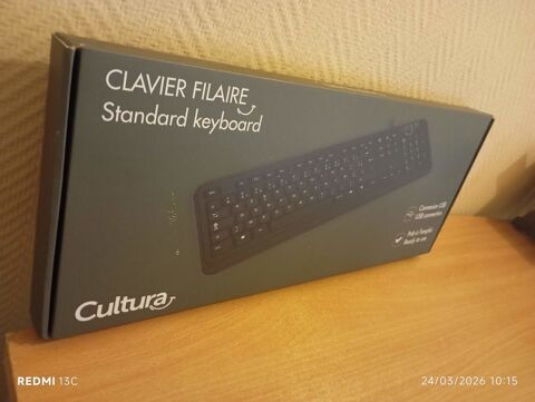 Clavier filaire Cultura Noir 8 Talence (33)