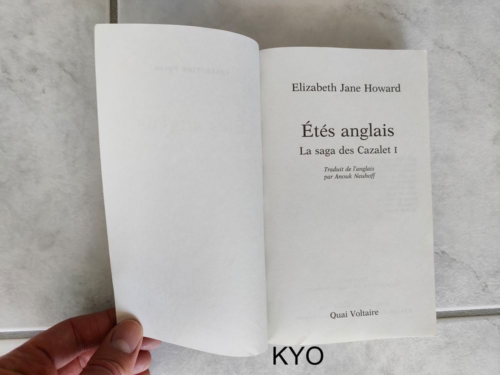 Elizabeth Jane Howard - Et&eacute;s Anglais - La Saga Des Cazalet Livres et BD