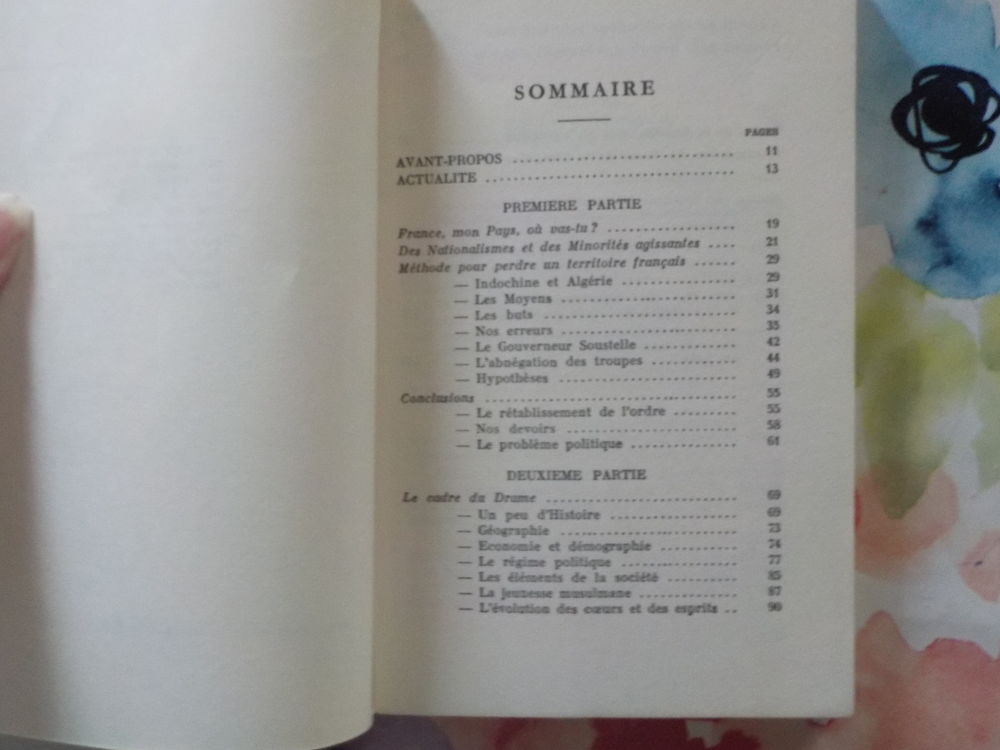 LE DRAME ALGERIEN ou la derni&egrave;re chance de la France L LAVIE Livres et BD