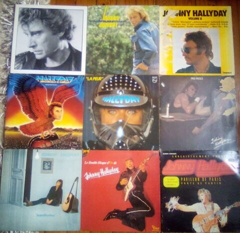50 vinyles de JOHNNY HALLYDAY 150 Ay (51)