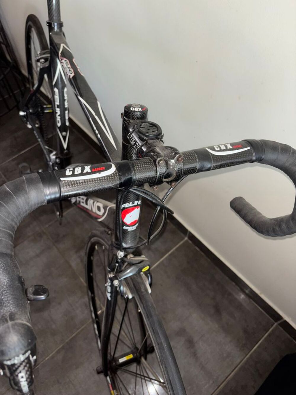 V&eacute;lo route carbone FELINO ? Chorus / Dura-Ace ? Taille L Sports