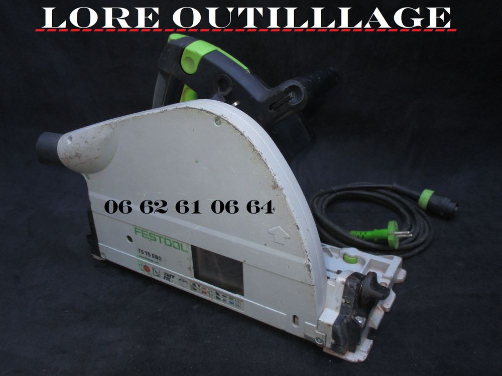 FESTOOL TS 75 EBQ - Scie circulaire plongeante Bricolage