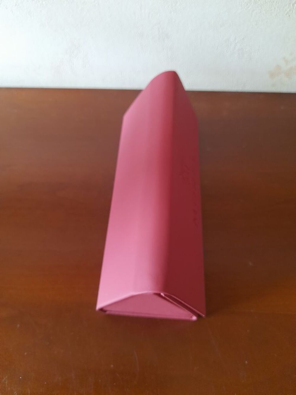 Etui &agrave; lunettes rouge Maroquinerie