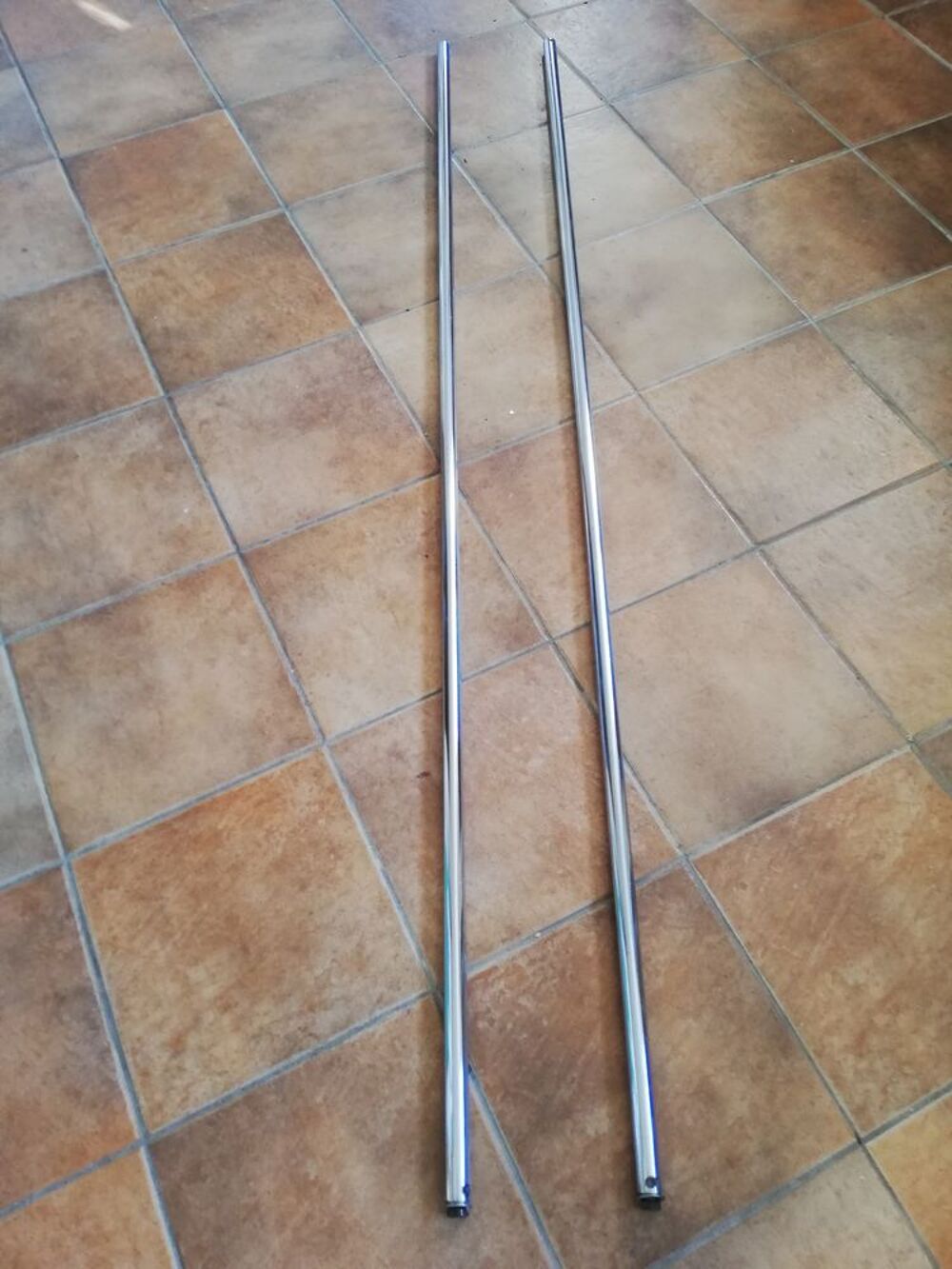 BARRES CYLINDRES ACIER et en BOIS pour PENDERIE - RIDEAU... Bricolage