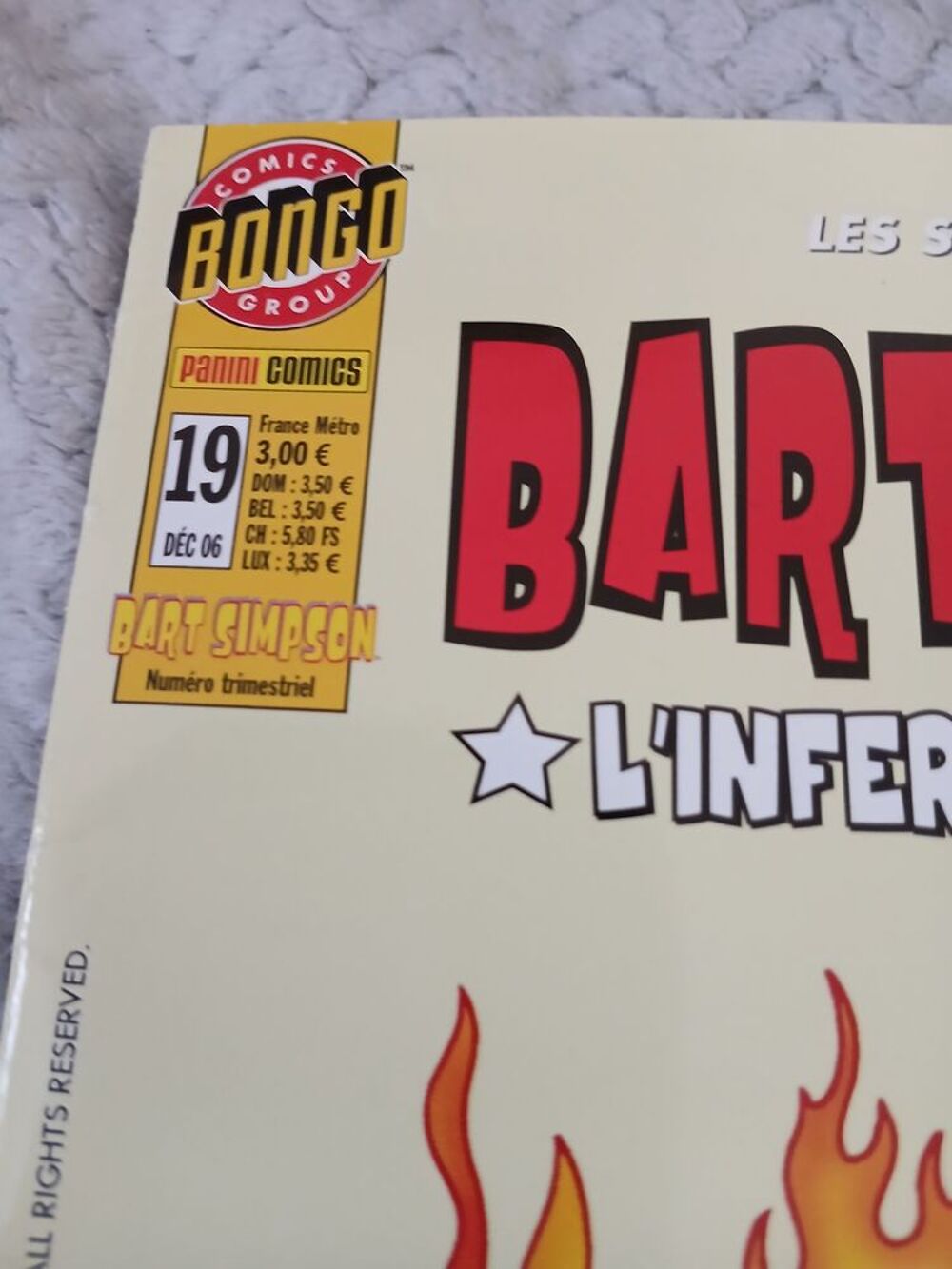 BD BART SIMPSON BONGO Livres et BD