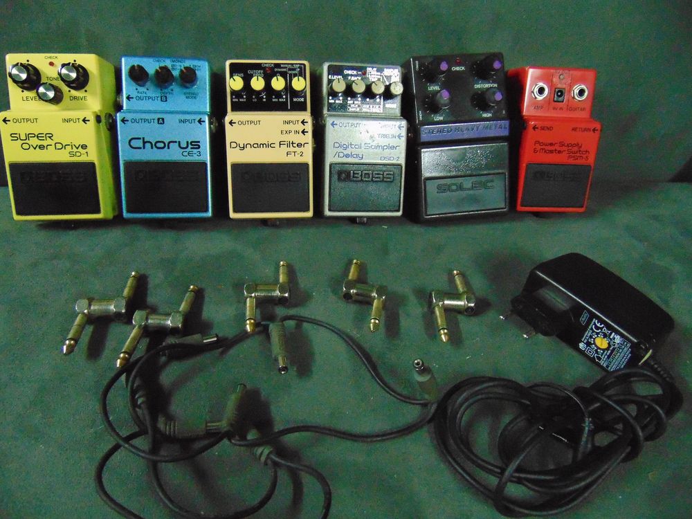 P&eacute;dales d'effets BOSS Instruments de musique