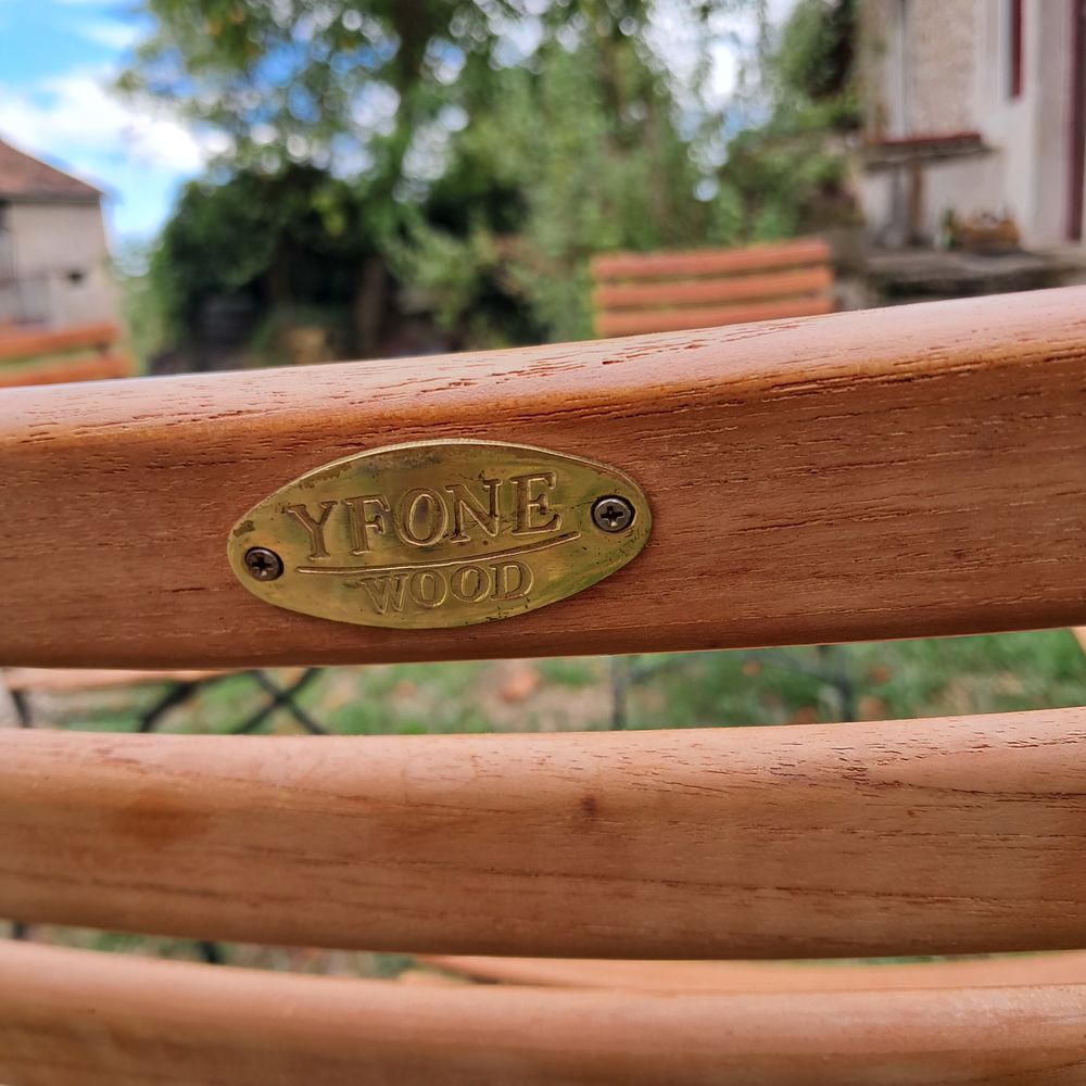 Chaise pliable en bois pour jardin Meubles