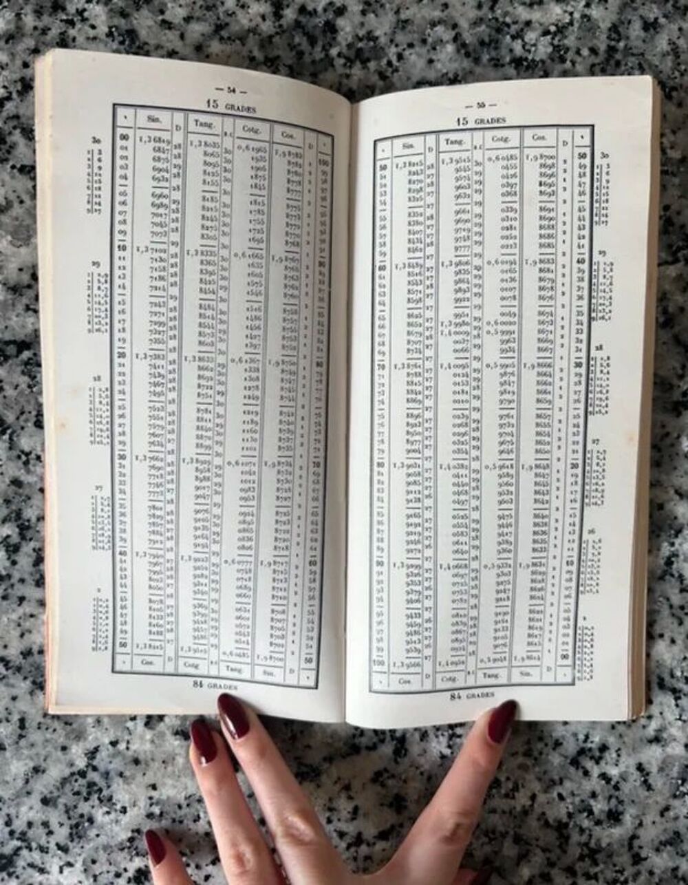 Nouvelles Tables de Logarithmes Bouvart &amp; Ratinet 1974 Livres et BD
