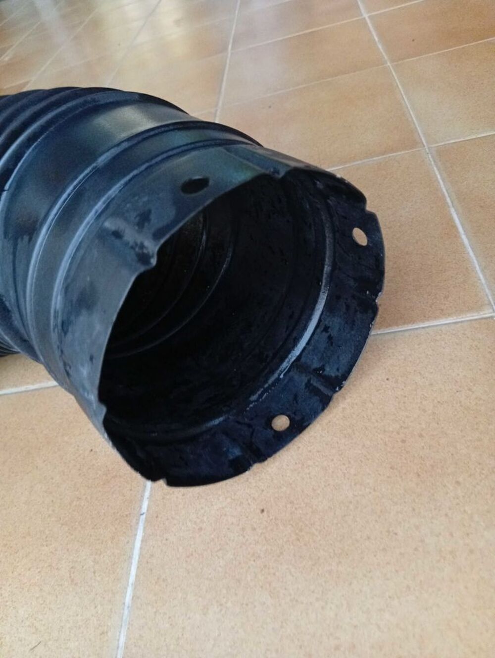 coude conduit po&ecirc;le &agrave; bois Bricolage