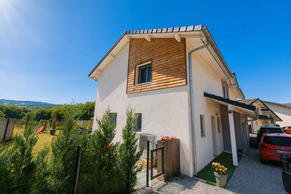 Vente Maison Maison jumelée 92 m² ? 3 chambres ? DPE A Contamine-sur-arve