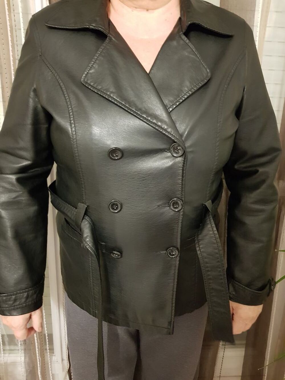 veste simili cuir Vêtements