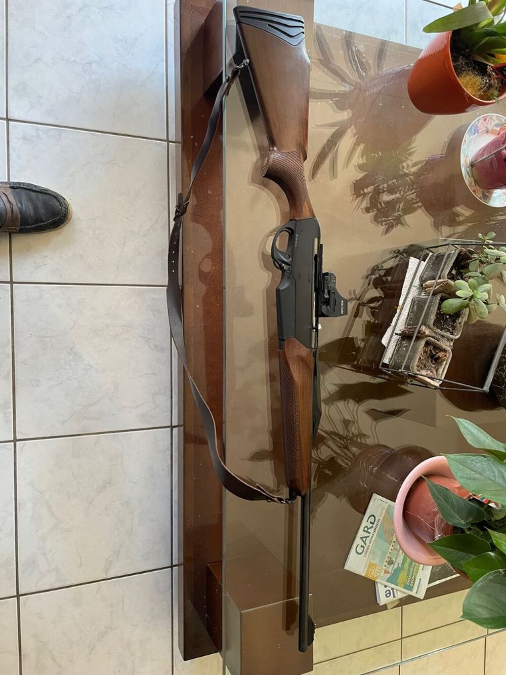 carabine calibre 9.3.62 benelli argo avec point rouge Sports