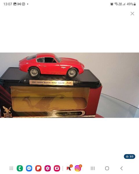 aston martin zagato 1961 en 1/18 99 Marcq-en-Barœul (59)