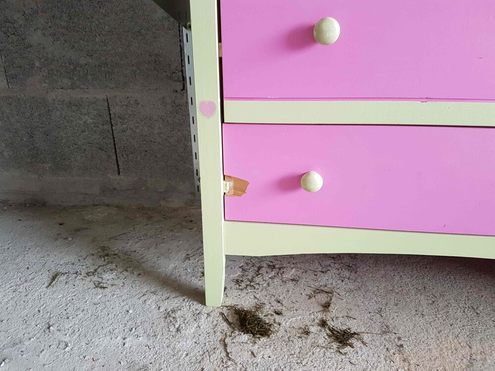 Commode enfant rose Meubles