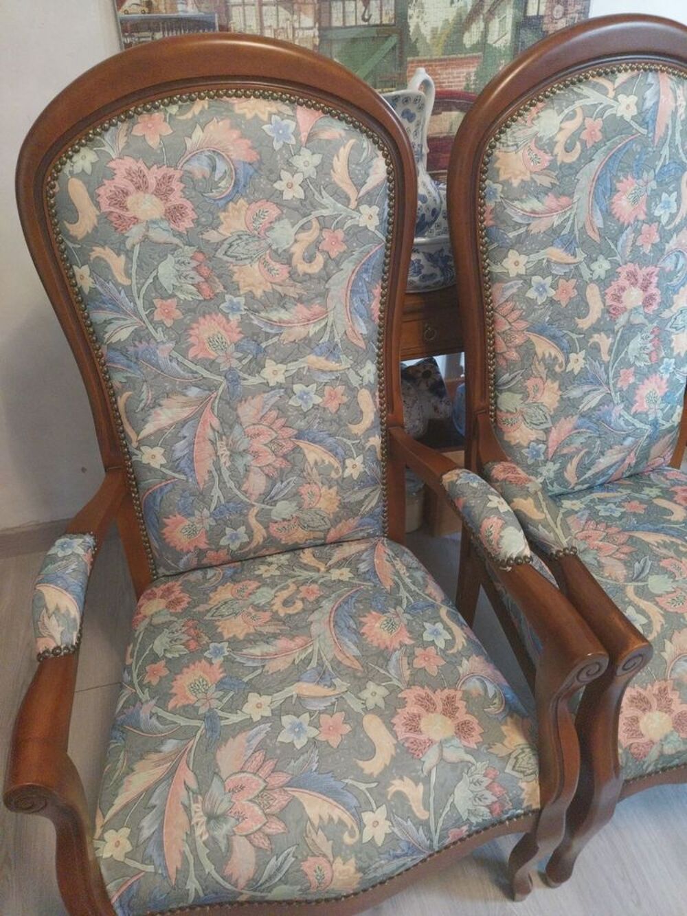 Fauteuil Voltaire tr&egrave;s peu servi d&eacute;coration vintage Meubles