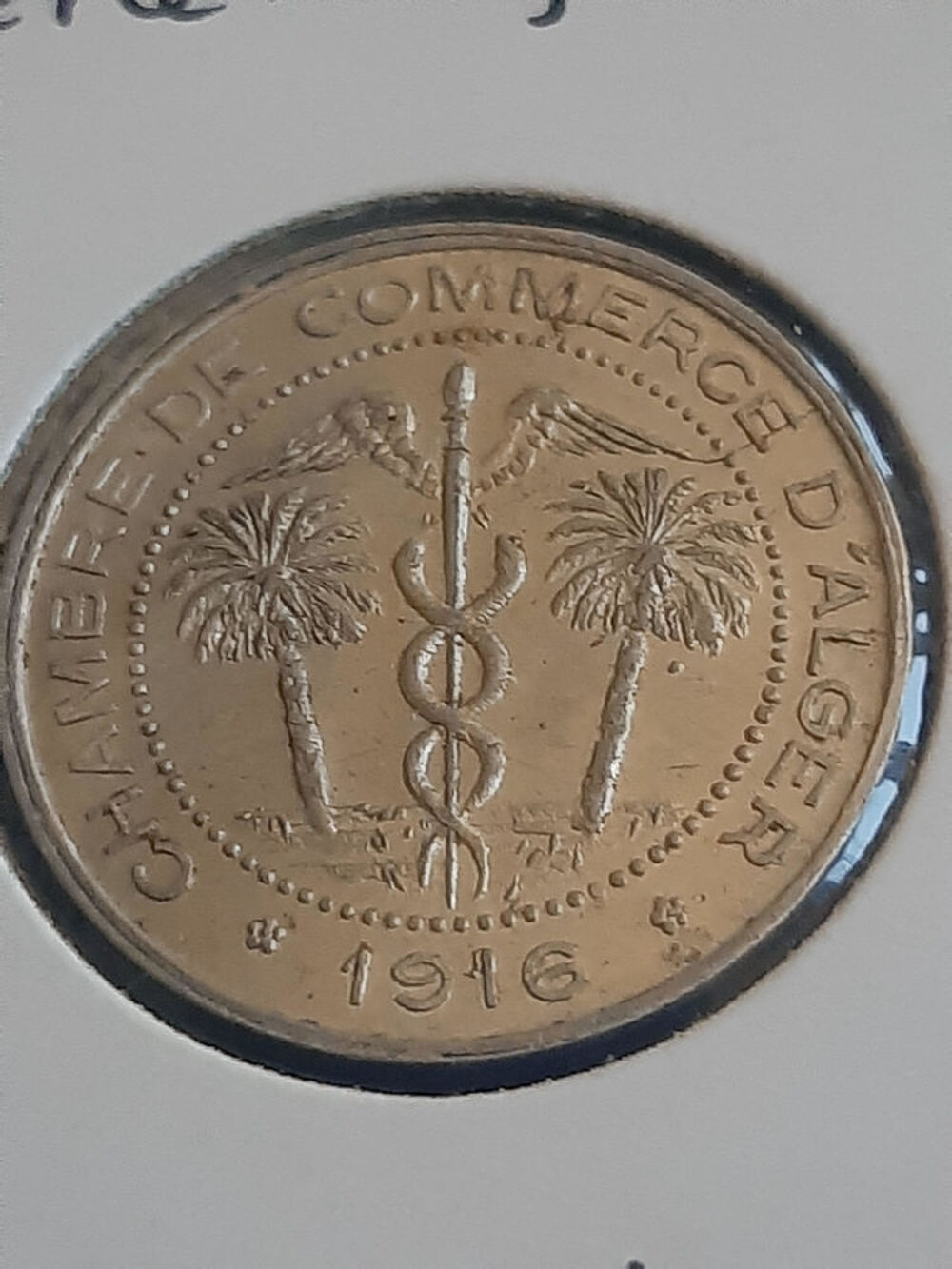 1916 Alg&eacute;rie Alger 5 centimes 